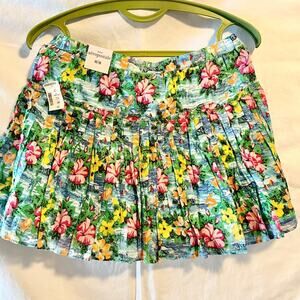 Aeropostale Womens Skirt Size M Multicolor Floral NWT